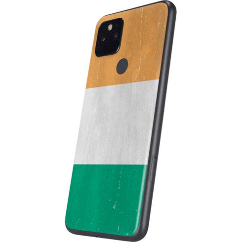 Ivory Coast Flag Distressed Google Pixel 5 Skin